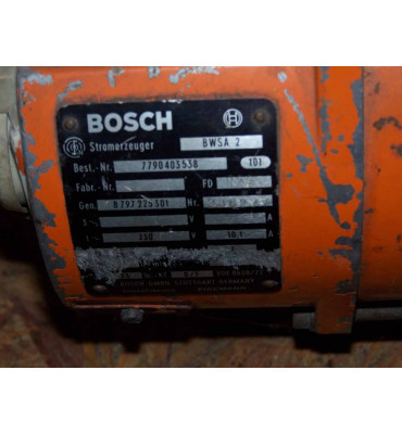 Bosch Notstromaggregat